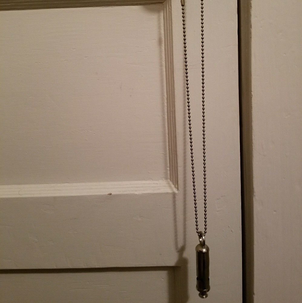 Falling Whistles original whistle necklace